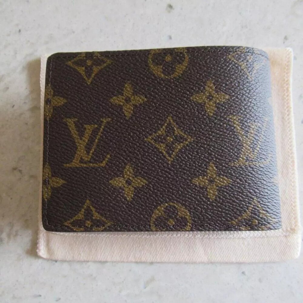 AUTHENTIC Louis Vuitton Monogram Canvas Multiple Card Wallet - Picture 16 of 16